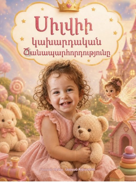 Sample personalized storybook cover